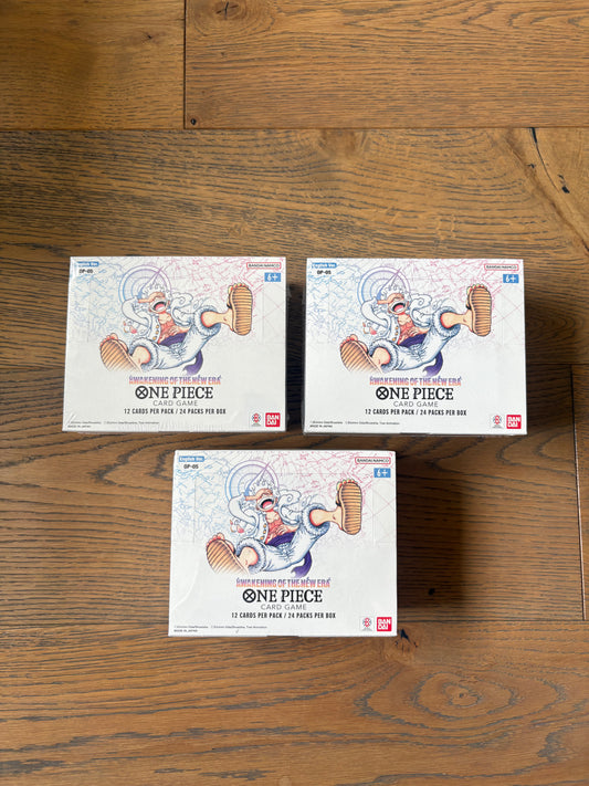 One Piece OP-05 Booster Box Awakening of the New Era English Edition Sealed