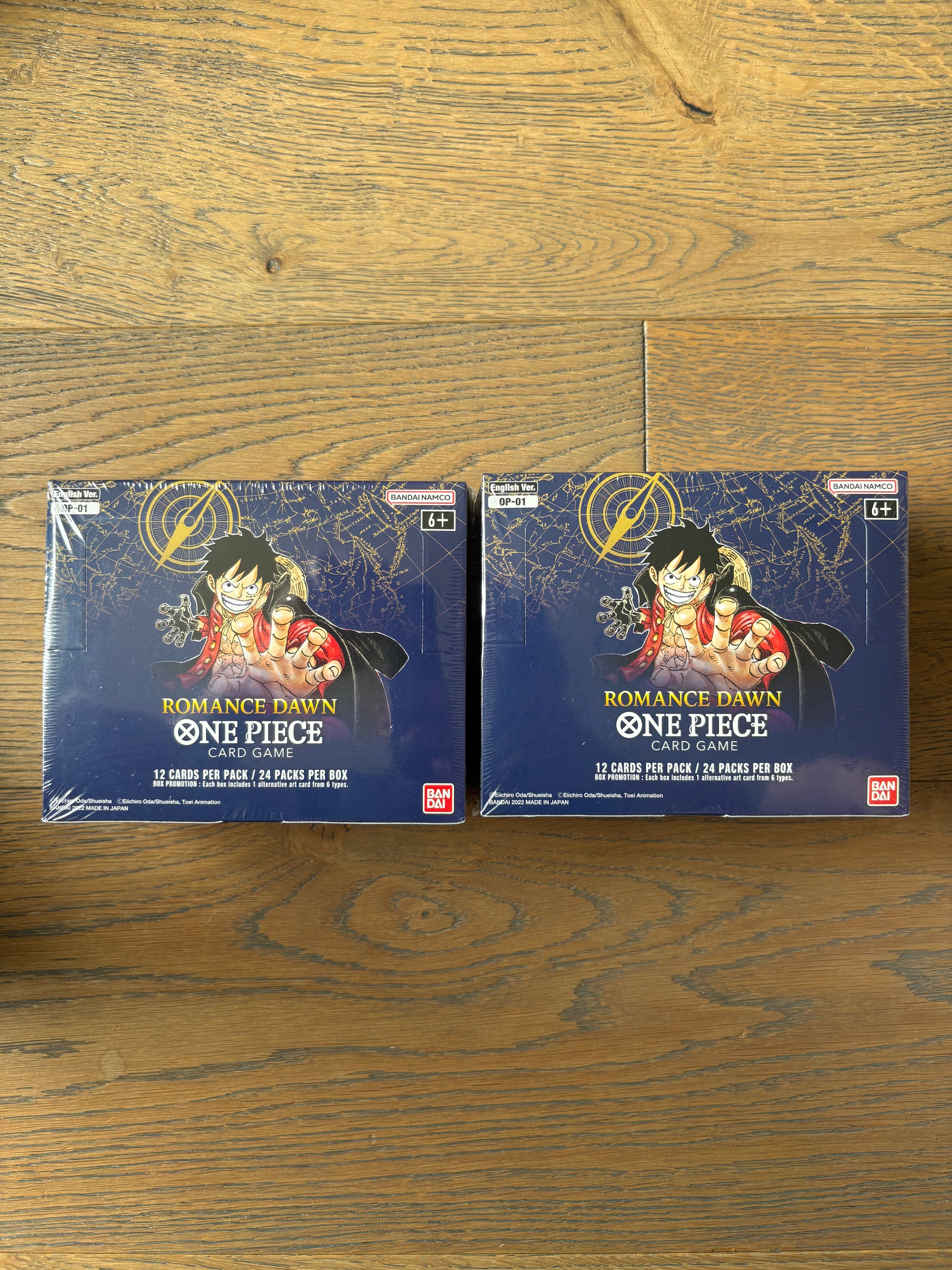 OP-01 sealed Booster Box White Bottom One Piece TCG Romance Dawn – ultimate card consignment